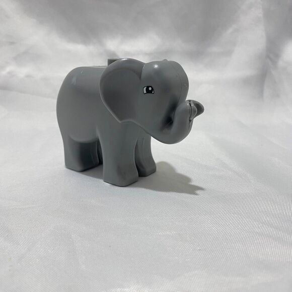 Lego Duplo My First Elephant Toy Figure Grey Plastic 3.5 Inch X 2.5 Inch - Picture 2 of 7